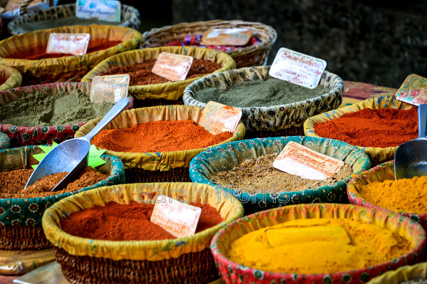 Colourful Spices, Provence Market 
 Rich, colourful spices at a Provence market 
 Keywords: Rich, spice, spices, colour, colourful, Provence, market, France